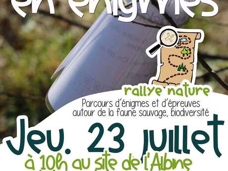 RALLYE NATURE : LA NATURE EN ÉNIGMES