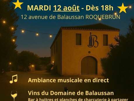 SOIREE SOUS LES ETOILES