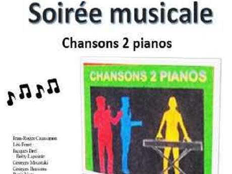 SOIRÉE MUSICALE "CHANSONS 2 PIANOS"