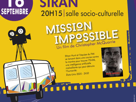 CINÉMA ITINÉRANT - MISSION IMPOSSIBLE