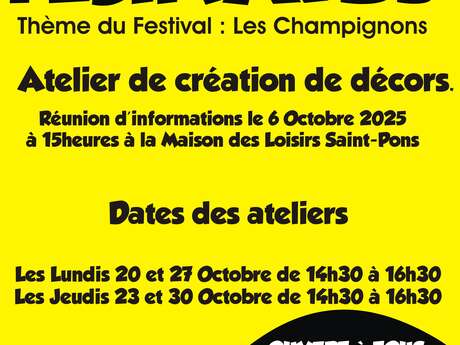 COMPLET - ATELIER FABRICATION DE DÉCOR