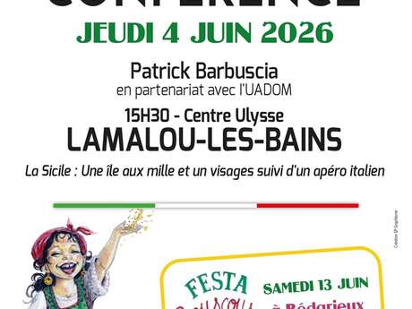 CONFÉRENCE LA SICILE UNE ÎLE AUX MILLE ET UN VISAGES