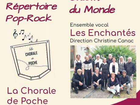 CONCERT CHORALE LES ENCHANTES A LUNAS
