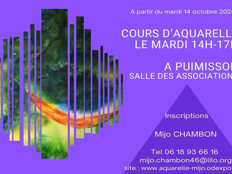 COURS D'AQUARELLE