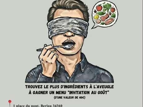 DÉJEUNER À L'AVEUGLE