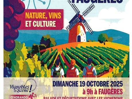 INAUGURATION DE L'OENO-RANDO FAUGÈRES - NATURE, VINS ET CULTURE