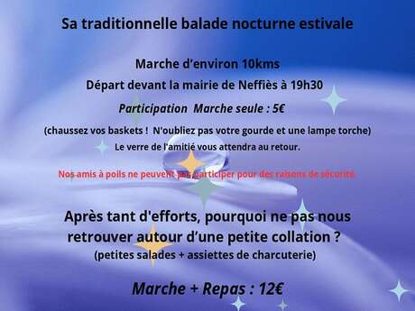 BALADE NOCTURNE À 34320 NEFFIES