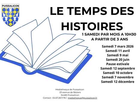 LE TEMPS DES HISTOIRES