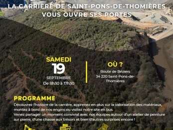 J.E.P 2026 -  VISITE D'UNE CARRIÈRE EN EXPLOITATION