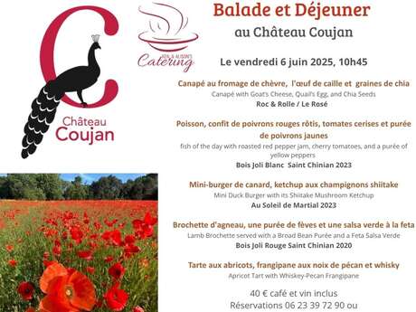 BALADE ET DÉJEUNER ACCORD METS / VINS