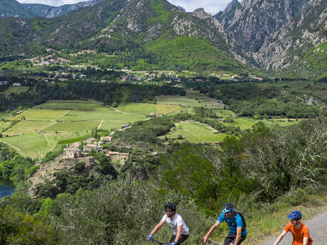 LIAISON ENDURO N°5 :  MONS / BARDOU - SITE VTT-FFC CAROUX EN HAUT LANGUEDOC
