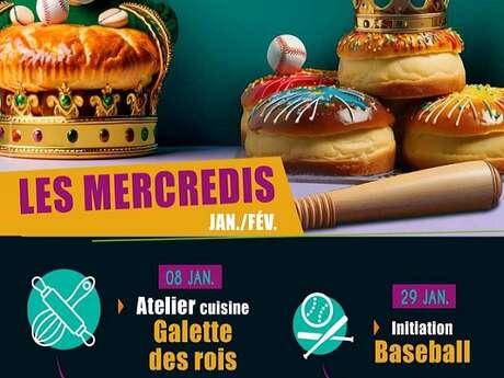 PLANET'ADOS - LES MERCREDIS - INITIATION BASEBALL