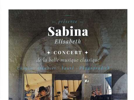 CONCERT CLASSIQUE : SABINA ELISABETH
