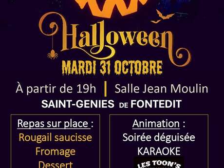 SOIRÉE HALLOWEEN SOIRÉE HALLOWEEN