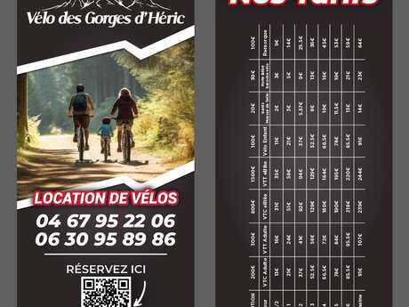 VÉLO DES GORGES D'HÉRIC