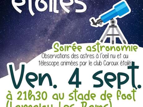 SOIRÉE ASTRONOMIE