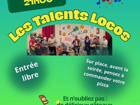 SOIRÉE ANIMÉE "LES TALENTS LOCOS"