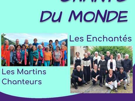 CONCERT CHANTS DU MONDE LES ENCHANTÉS