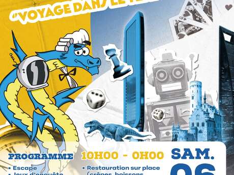 FÊTE DU JEU 4ÈME ÉDITION : VOYAGE DANS LE TEMPS