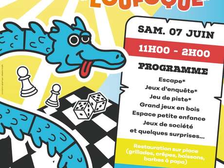 FÊTE DU JEU 3ÈME ÉDITION : JEUX LOUFOQUES
