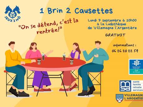 1 BRIN 2 CAUSETTE : CAFÉ DES PARENTS