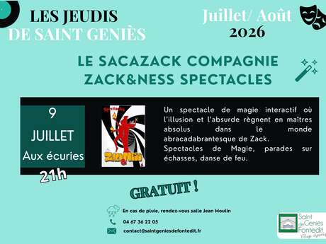 LES JEUDIS DE ST GENIÈS