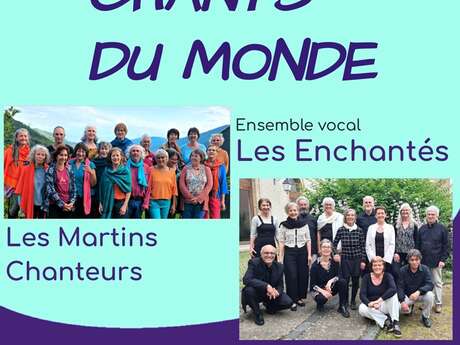 CONCERT CHANTS DU MONDE : LES ENCHANTÉS