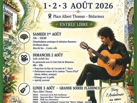 DÉAMBULATION ARTISTIQUE ET INITIATION AU FLAMENCO