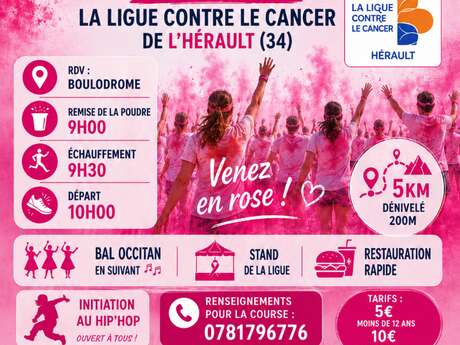 DÉPART DU PINK RUN