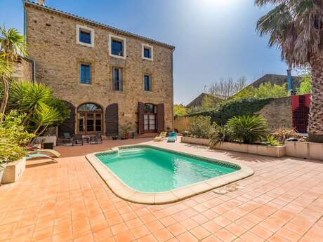 GÎTE POUR 3 PERSONNES AVEC PISCINE, SPA ET BIEN-ÊTRE EN HÉRAULT PRÈS DE PÉZENAS