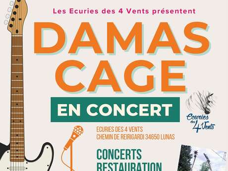DAMAS CAGE EN CONCERT