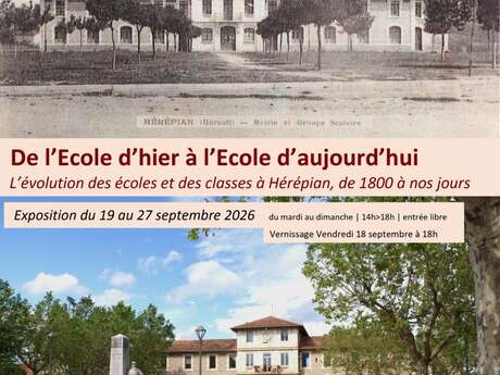 VERNISSAGE DE L'EXPOSITION 120 ANS DU GROUPE SCOLAIRE