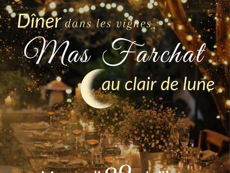 LE DÎNER ÉLÉGANT AU CLAIR DE LUNE