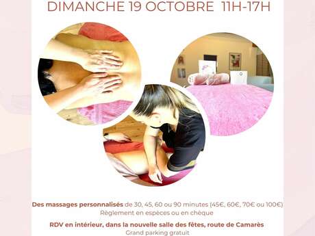 MASSAGES BIEN ÊTRE À CEILHES