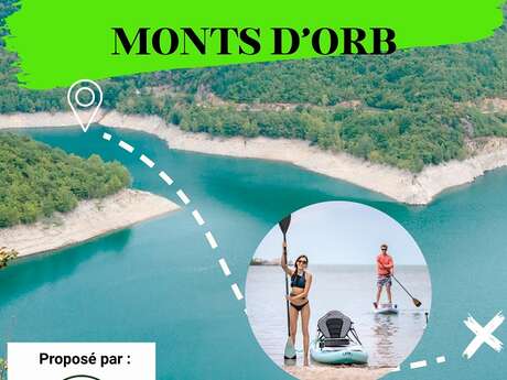 SORTIE PADDLE 1H SUR LES EAUX DU LAC D'AVENE