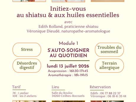 INITIATION AROMA, LES MAUX DU QUOTIDIEN