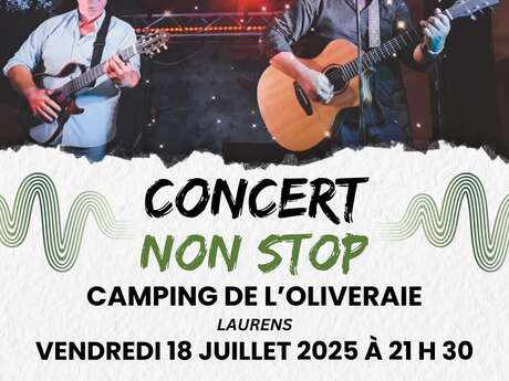 SOIREE CONCERT AVEC LE GROUPE NON STOP