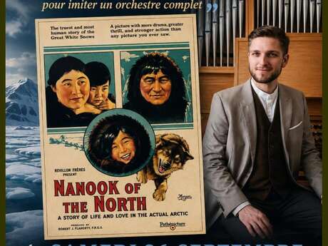 CINÉ-CONCERT À L'ORGUE ADAM BERNADAC