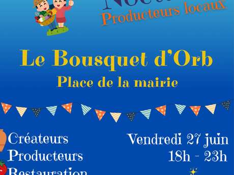 MARCHE NOCTURNE DES PRODUCTEURS BOUSQUET D'ORB