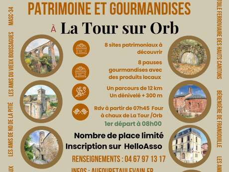 RANDONNÉ PATRIMOINE ET GOURMANDISES