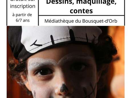 HALOWEEN MÉDIATHÈQUE BOUSQUET D'ORB