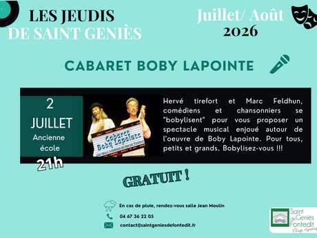 LES JEUDIS DE ST GENIÈS