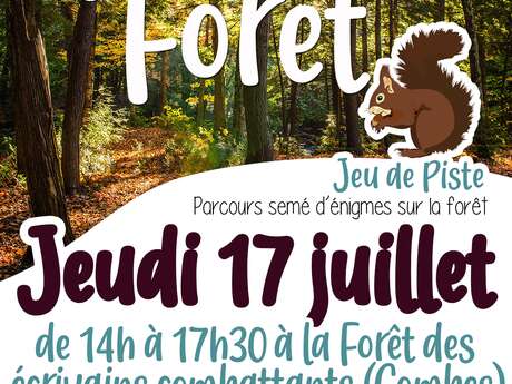 JEU DE PISTE : TOUS EN FORÊT