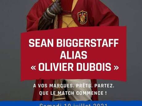 SEANCE DE DEDICACE SEAN BIGGERSTAFF ALIAS OLIVIER DUBOIS DE HARRY POTTER SEANCE DE DEDICACE SEAN BIGGERSTAFF ALIAS OLIVIER DUBOIS DE HARRY POTTER