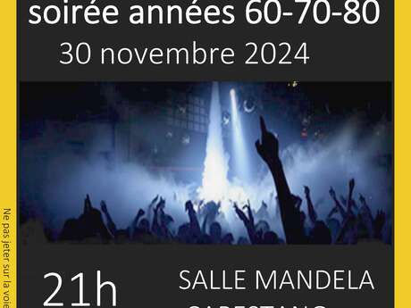 SOIRÉE ANNÉE 60-70-80