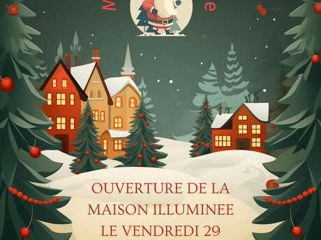 NOËL À LA MAISON ILLUMINÉE DE CREISSAN