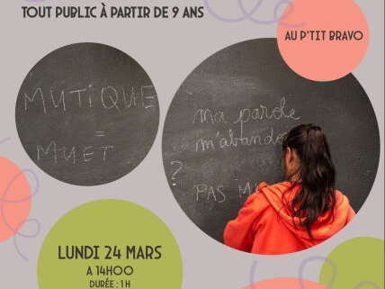 LECTURE THÉÂTRALISÉE - MA LANGUE DANS TA POCHE