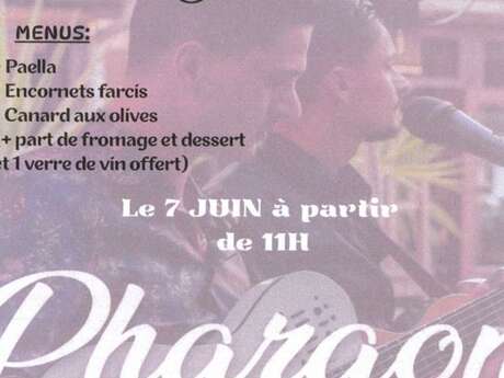 REPAS ET CONCERT AU DOMAINE LES ASPHODÈLES