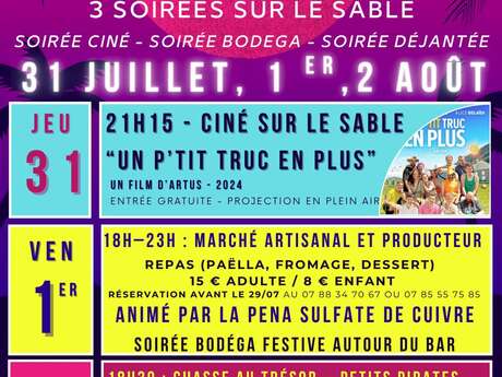 CAZEDARNES BEACH PARTY