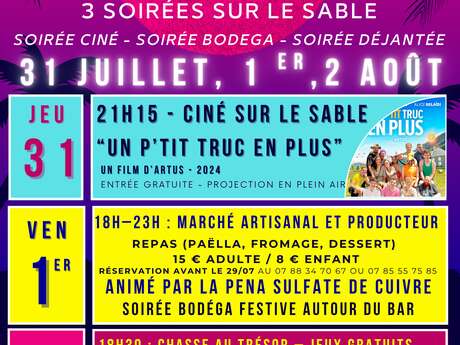 CAZEDARNES BEACH PARTY